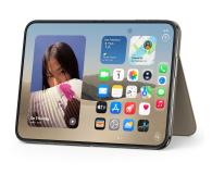 Apple Folio do iPhone Duo z podpórką jasnobeżowy - 1594019 - zdjęcie 4